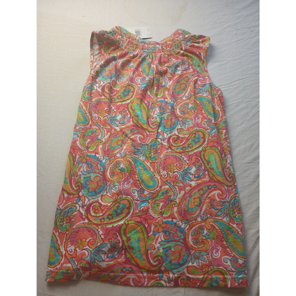 Kiwi fresh Paisley dopamine Tank‎ Top Blouse Women Size Small NWT - Picture 6 of 6